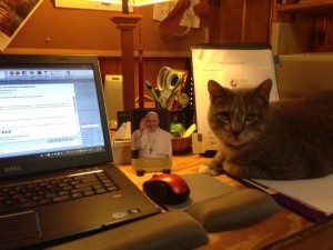 Kathleen's desk